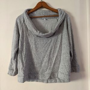Express Wide Cowl Neck Sweatshirt - Size M